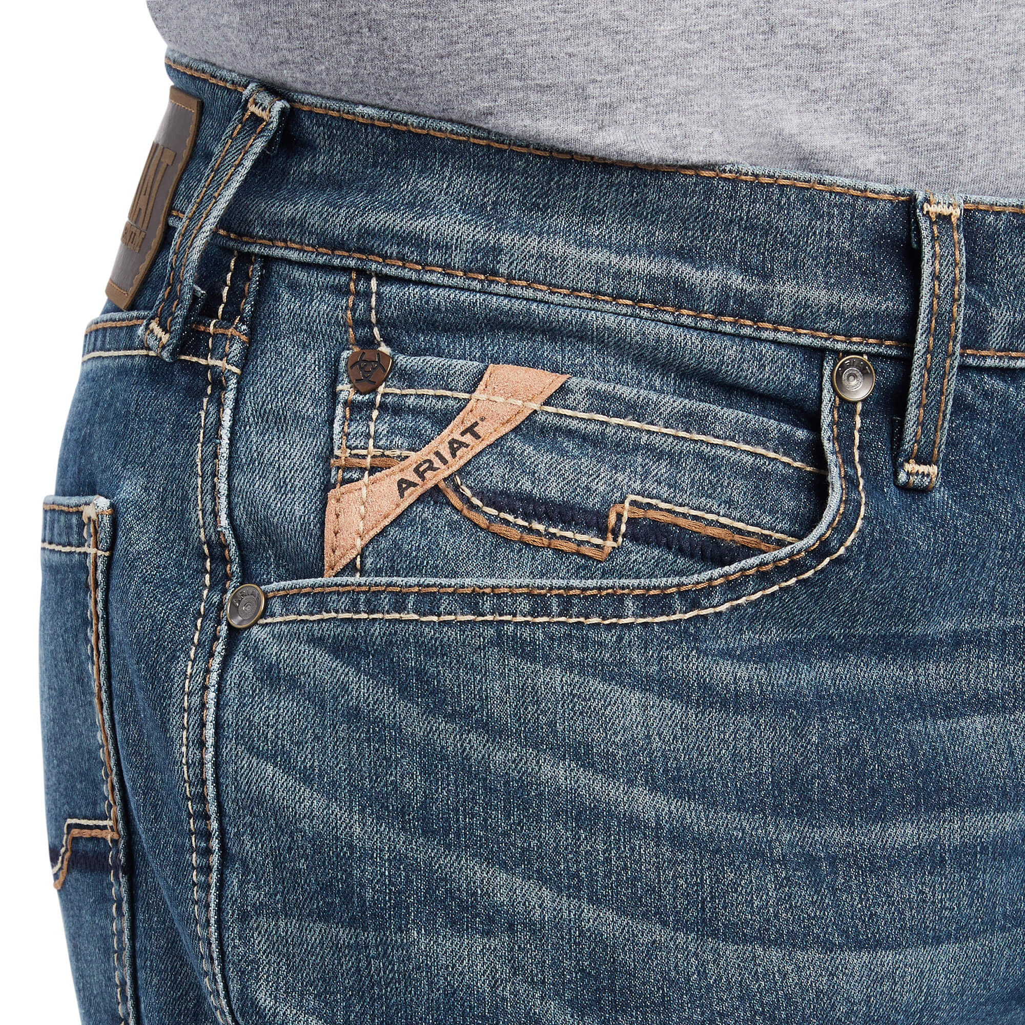 Ariat Mens M4 Relaxed Silvano Straight Jean