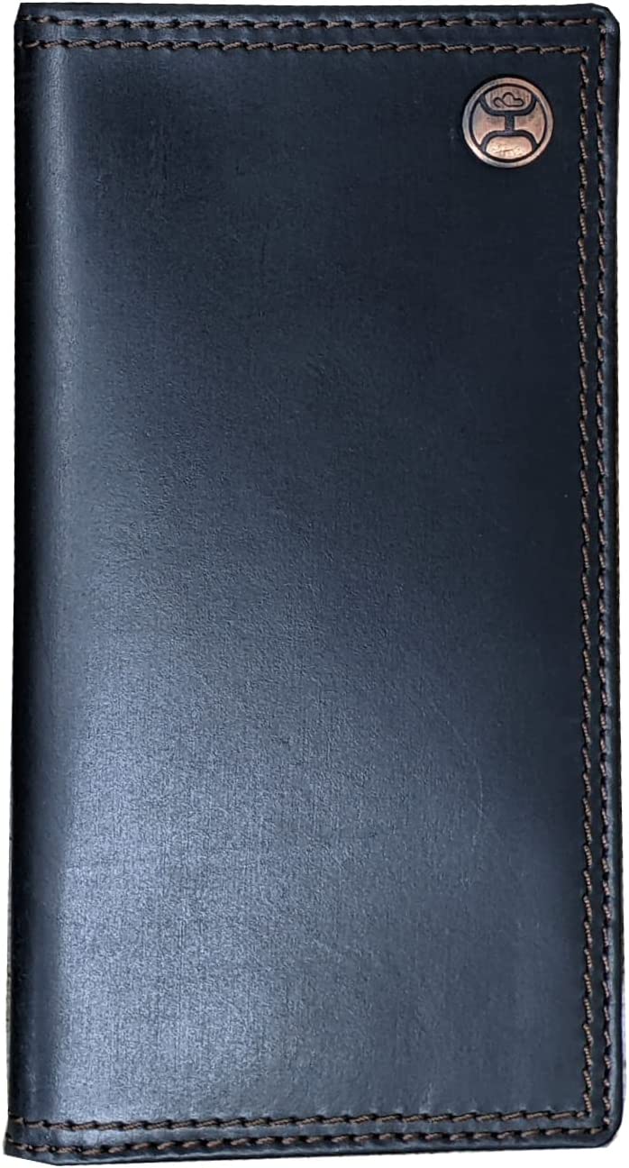 Hooey Classic Mens Rodeo Wallet Checkbook Cover With Rivot Logo