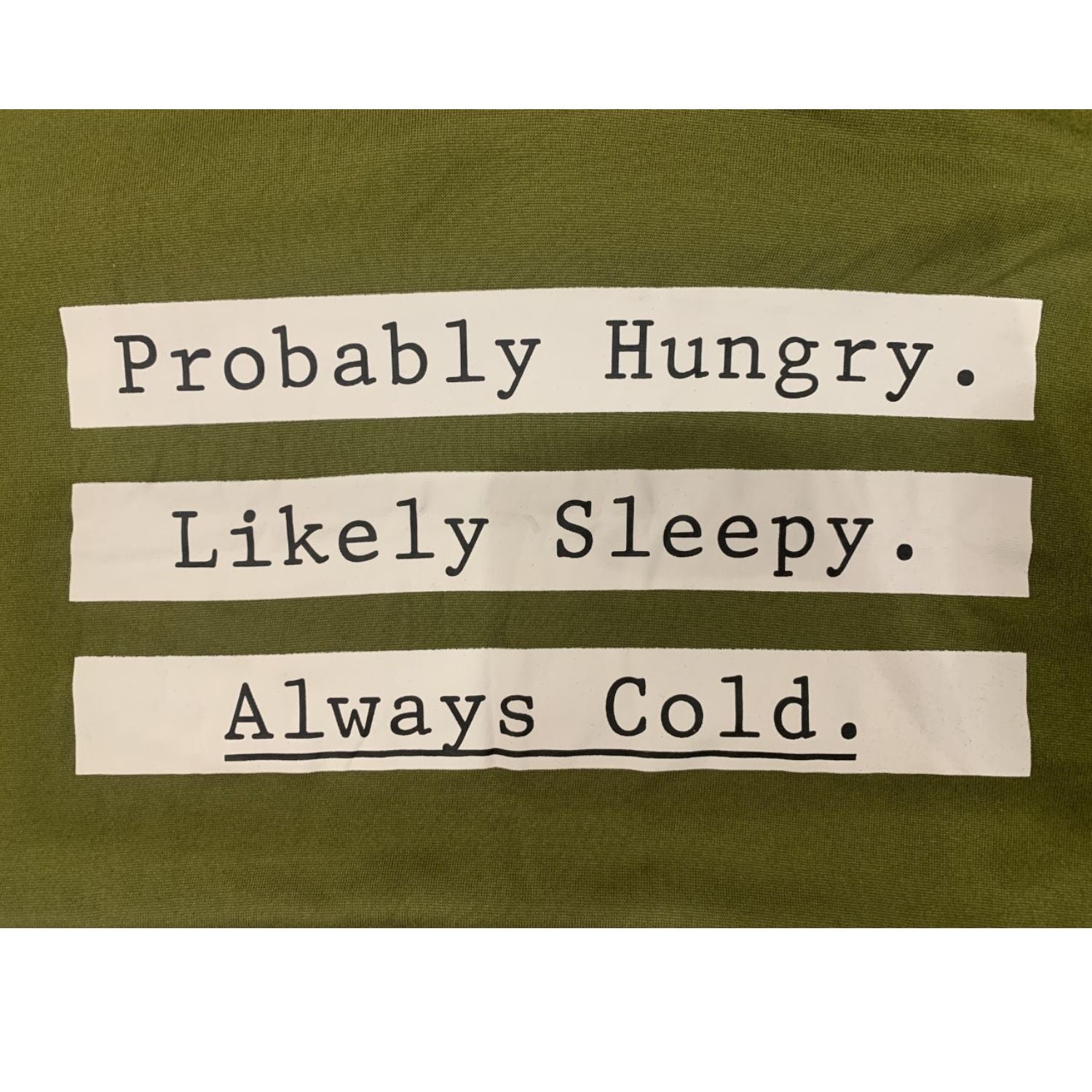 Hello Mello Let Me Sleep V-Neck Sleep Shirt 4.0