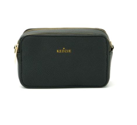 Kedzie Modernist Vegan Leather Crossbody Purse