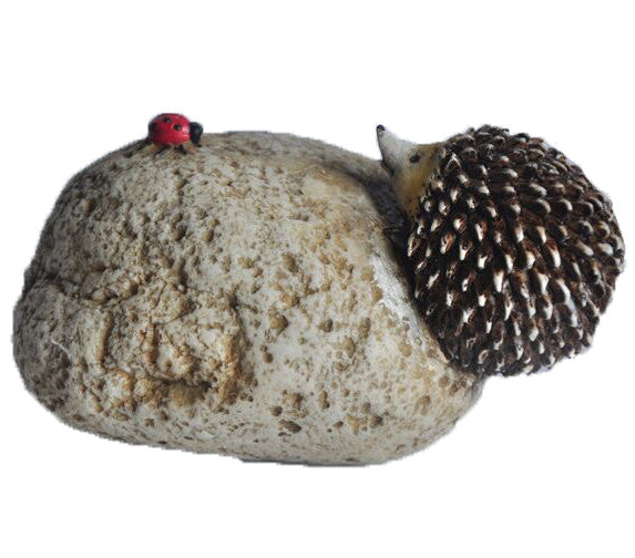 Top Collection Miniature Hedgehog Garden Statues