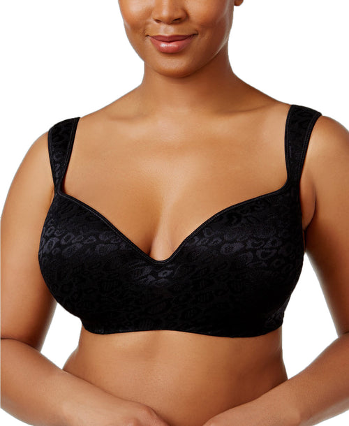 Inspire Psyche Terry Textured-Mesh Balconette Bra