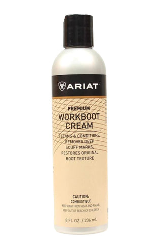 Ariat Premium Work Boot Cream, 8 oz Bottle