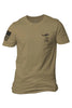Nine Line Mens USA Military Basic Tee with Drop Logo