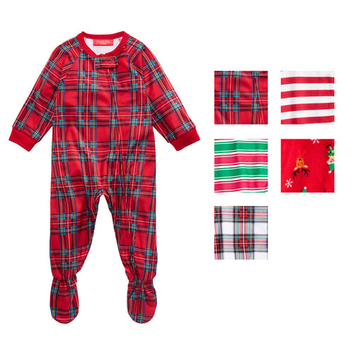 Family Pajamas Matching Unisex Infant Footed Pajamas