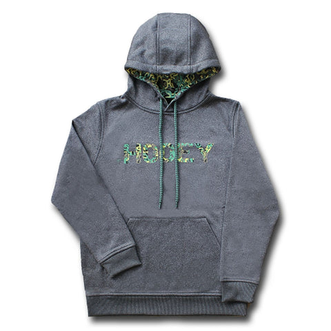 Hooey Youth Gray Ziggy Logo Athletic Fit Pullover Hoodie