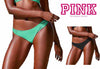 Victoria's Secret PINK Womens Strappy Sides Swim Bottoms, Medium