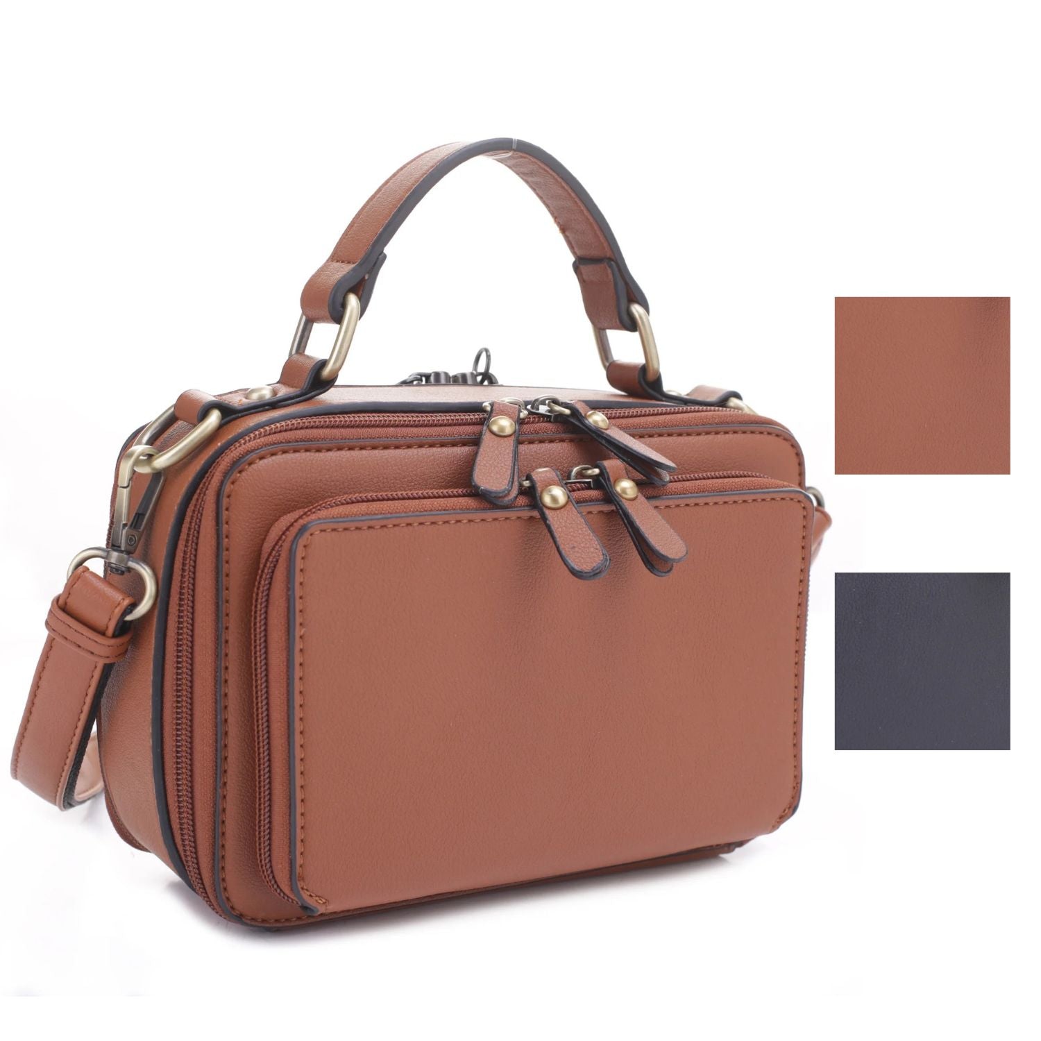 Jessie James Womens Pandora Compact Concealed Carry cCrossbody Satchel Purse