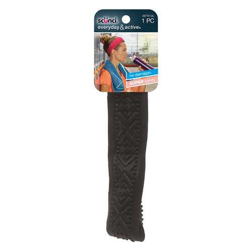 Scunci Womens Everyday & Active Textured Sport Headwrap
